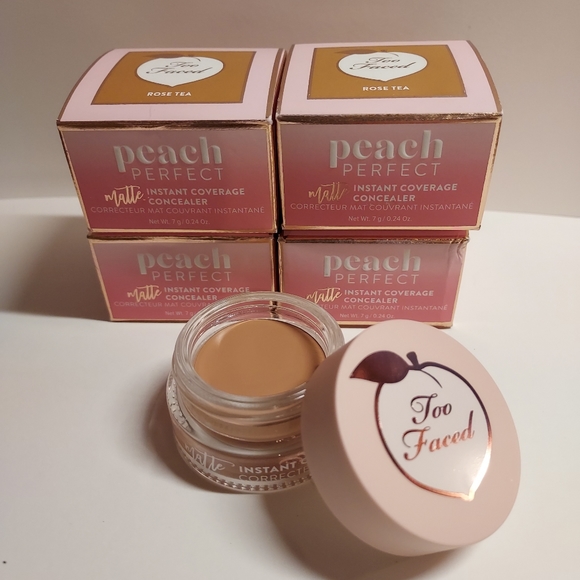 TOO FACED Peach Perfect Instant Coverage Concealer *ROSE TEA* - Picture 1 of 5